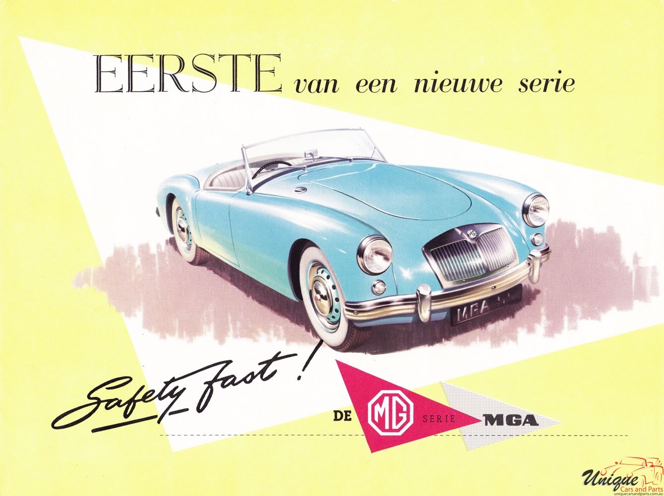 1956 MGA 1500 Brochure